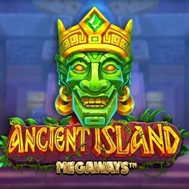 Ancient Island Megaways slot logo by Pragmatic Play at NomaSpin Casino