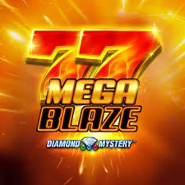 Diamond Mystery Mega Blaze logo by Greentube NomaSpin Casino