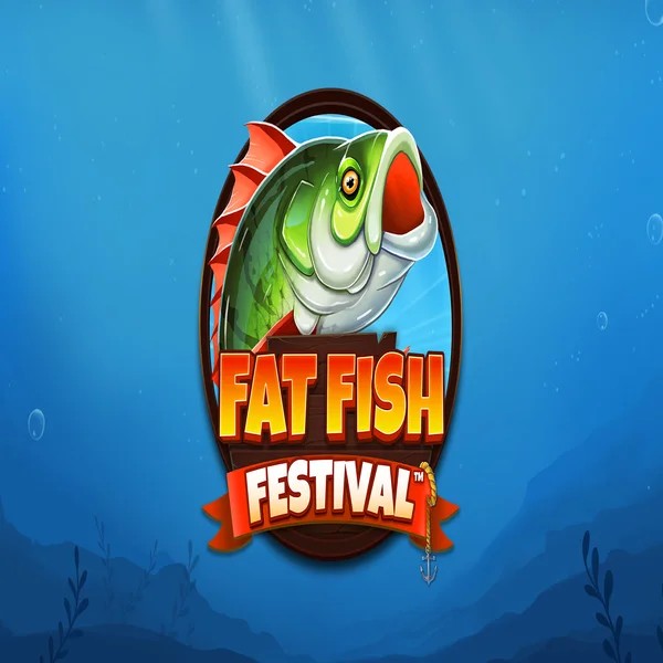 Fat Fish Festival logo by Wishbone Games at NomaSpin Casino