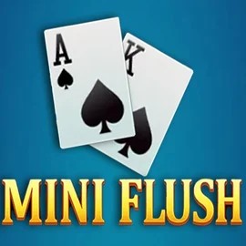 Mini Flush game by TaDa Gaming – logo hosted on NomaSpin Casino